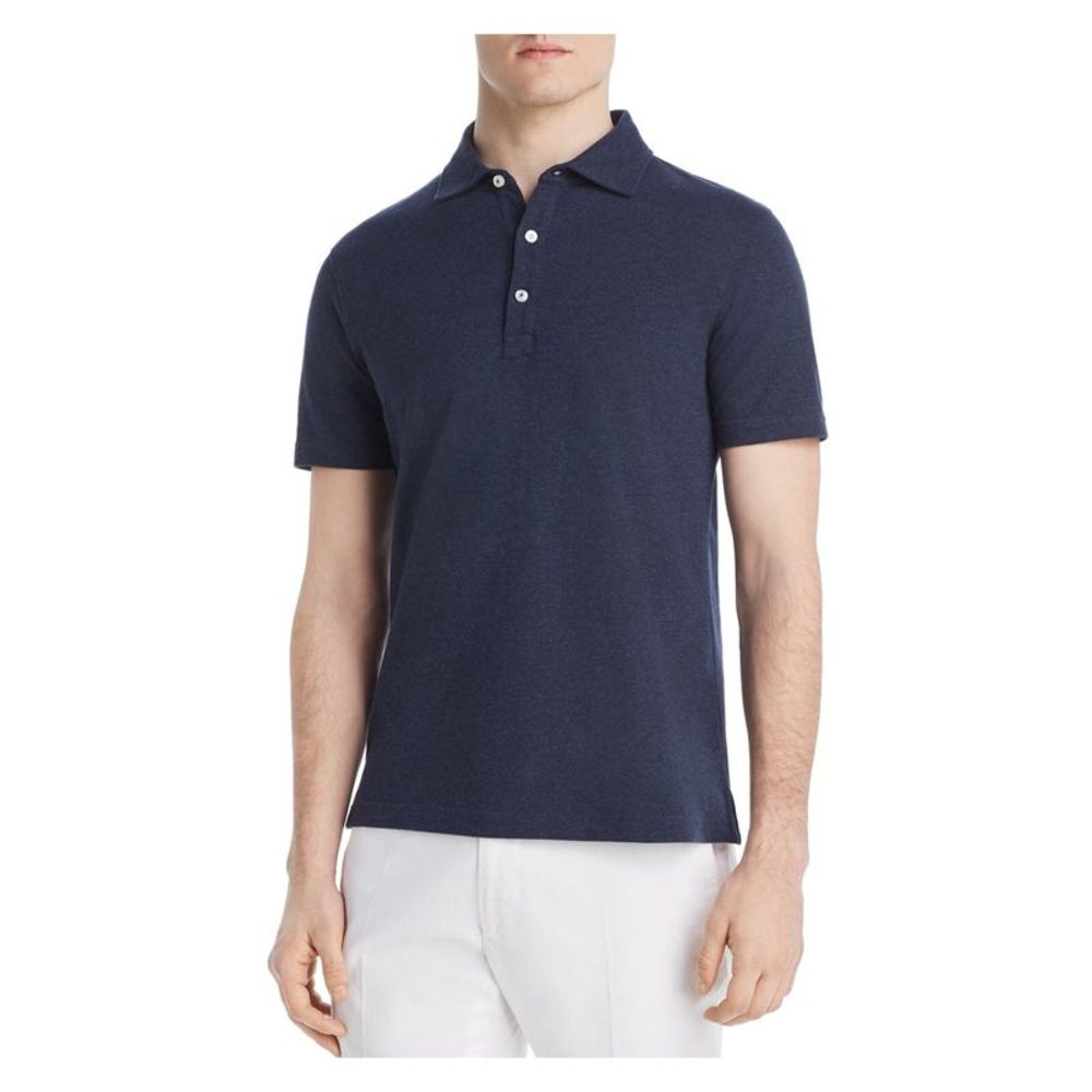 DYLAN GRAY Mens Navy Short Sleeve Polo XL